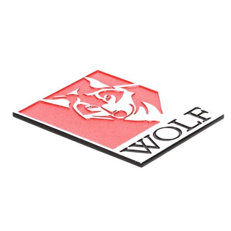 Vulcan Hart Wolf Head Logo Large, New 1/98 00-722482